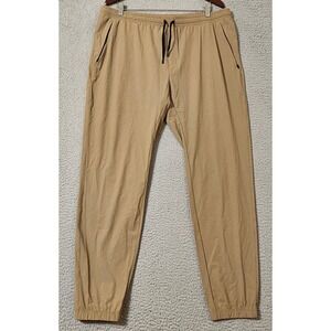 UNRL Apex Joggers Pants Mens 2XL Brown Athletic Golf Stretch Performance Casual